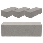 4pcs Eco-friendly Dry Floral Base For Flower Arrangement Grey