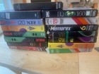Mixed Lot Of 15 Vhs Tapes Sold As Blanks  Maxell   Sony  Memorex  Fuji   Skc