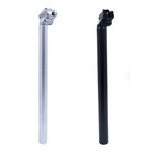 Kalloy Bike Seatpost 350mm Pik Size 25 0 Thru 31 8mm   Black Or Silver 27 2 31 6