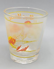 Nags Head North Carolina Souvenir Frosted Glass Shot Glass Seashell Design