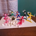 Mixed Lot Of 9 Vintage Mighty Morphin Power Rangers Action Figures 1993 1995