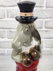 Vtg 1964 Democratic Donkey Boxing Gloves Top Hat Whiskey Decanter Jim Beam Empty