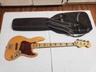 2009 Fender Squier Vintage Modified 70 s Jazz Bass Natural Guitar - Upgraded
