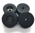 4 Pack Heavy Duty Guitar Speaker   Amplifier Rubber Feet    Anti Vibration Pad