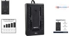 Ups Battery Backup 800va Surge Protector 12 Outlets Compact Power Supply