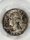 1949-d Washington Quarter   Pcgs Ms66   90  Silver Unique Toning 25c