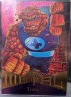 1995 Fleer Marvel Metal Foil Trading Cards Lot 4 Thing Phoenix Torch War Machine