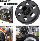 Centrifugal Clutch 3 4  Bore  35 Chain 12 Tooth For Go Karts Mini Bike Replace P