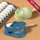2 In 1 Diy Dumpling Maker Dumpling Skin Press Dough Presser Mold Tool Kitchen Us