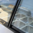 Commercial 8 Pans Gelato Ice Cream Showcase Ice Cream Freezer Auto Defrost