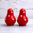 Ceramic Salt And Pepper Shakers Set  Salt Shaker  Salt And Pepper Set  Farmhouse