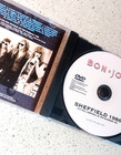 Bon Jovi Rare New Dvd 1986 Sheffield Uk Slippery When Wet Concert Tour Vintage 