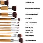 11pcs Foundation Powder Eyeshadow Shadow Blush Brushes Cosmetic Makeup Brush Set