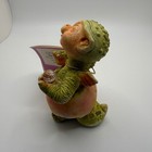 Vintage Marty Dragon Keep Runtlette Figurine 1994 Martha Carey Fantasy Swarovski