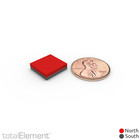 1 2 X 1 2 X 1 8 Inch Neodymium Rare Earth Block Magnets N52  24 Pack 