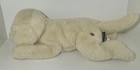 Fao Schwarz Golden Retriever Yellow Labrador Laying Puppy Dog Plush Floppy