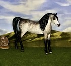 Ooak Breyer Cm Custom Stablemate Horse Arabian Mare resculpted gorgeous Gray 