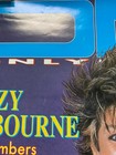 Poster Ozzy Osbourne  87 Issue  8 Only Music Magazine August  t20  -vintage Used