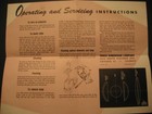 Vintage Tdc Headliner Slide Projector 255 Operating Instructions