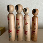 Japanese Kokeshi Wooden Doll Abe Heishiro Traditional Kitayama Collectible 13 