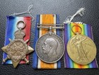 1914-15 Trio  56280 Pte Walter Reekie Ramc  Wwi Ww1 British Medal Trio