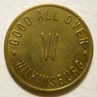 Shop Wilkinsburg  pennsylvania  Parking Token - Pa3987c