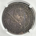 1610-hr Germany Saxony 1 Thaler Ngc Xf40 Lot g751 Large Silver  Dav-7566