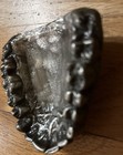 Vintage 1974 Bergamot Brass Works Teeth Mouth Denture Mold Metal Belt Buckle