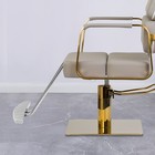 Silver Barber Chair Salon Shampoo Styling Hair Spa Beauty Equipment Footrest Usa