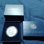 U s  Mint 1 Ounce Silver U s  Army Medal W  Box   Coa