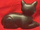 Vintage 1981 Eveready Black Cat Bank Union Carbide  save With The Cat  With Plug