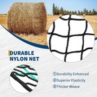 Round Bale Hay Net For Horses   Livestock  6x6 Ft Knotless Nylon Slow Feeder
