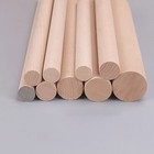 Dia 6 8 10 12 14 16 18-50mm-length 300mm Wood Dowels Wooden Rods For Diy Craft 