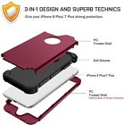 For Iphone 8 Plus 7 Plus Case Shockproof Protective Hybrid Rugged Hard Cover