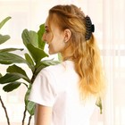 Large Hair Claw Clips Strong Hold For Thick Hair 4 Pack Matte Clear Non Slip