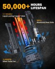 Auxbeam H4 9003 Led Headlight Bulbs Canbus Conversion Kit 6500k 24000lm High low