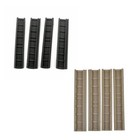 4pcs Picatinny 6 2   Rail Protector Covers Soft Rubber Panel Golf