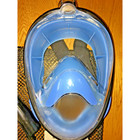 Underwater Scuba Anti Fog Full Face Diving Mask Snorkeling Respiratory   L xl