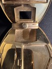 Vintage Illinois Watch Case Co Compact W  Weldwood Watch Gold Tone As-is Unteste