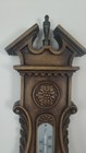 Vtg German Made Banjo Style Weather Station  Barometer  Thermometer  Hygrometer
