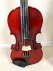 German Violin Labeled Albin L Paulus Jr  Court Of Saxony Markeukirchen C  1930s