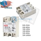 Dc3-32v To Ac24-380v 25a 40a 60a Ssr-25da 40da 60da Solid State Relay Module U-s