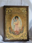Anheuser-busch Budweiser Girl Victorian Lady Mirror Sign Bar Man Cave 17x12