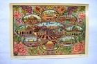 Antique Islamic Majmua Roza Of India   Pakistan Lithograph Print Old Collectibl 