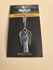 Bravo Guardian Angel Zipper Pull For Harley   Other Motorcycle Lovers