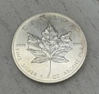 Canada 2013 Maple Leaf 5 Dollars 1oz Silver Coin unc