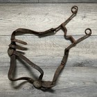 Vintage U s  Army Cavalry Bridle Headstall Bit Brass Eagle Rosettes Ww1 Ww2