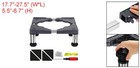 Mini Fridge Stand 4 Strong Feet Laundry Stand Base Adjustable Base Tray
