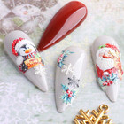 5d Christmas Nail Art Stickers