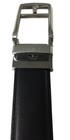Unisex Ratchet Leather Sliding Micro Adjustable Buckle Click Belt Fits Up To 48 